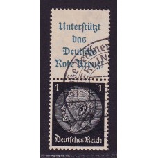 ALEMANIA 1934 ESTAMPILLAS SE-TENANT ZUSAMMENDRUCKE USADAS QUE SON MUCHO MAS ESCASAS MICHEL S211 15 €